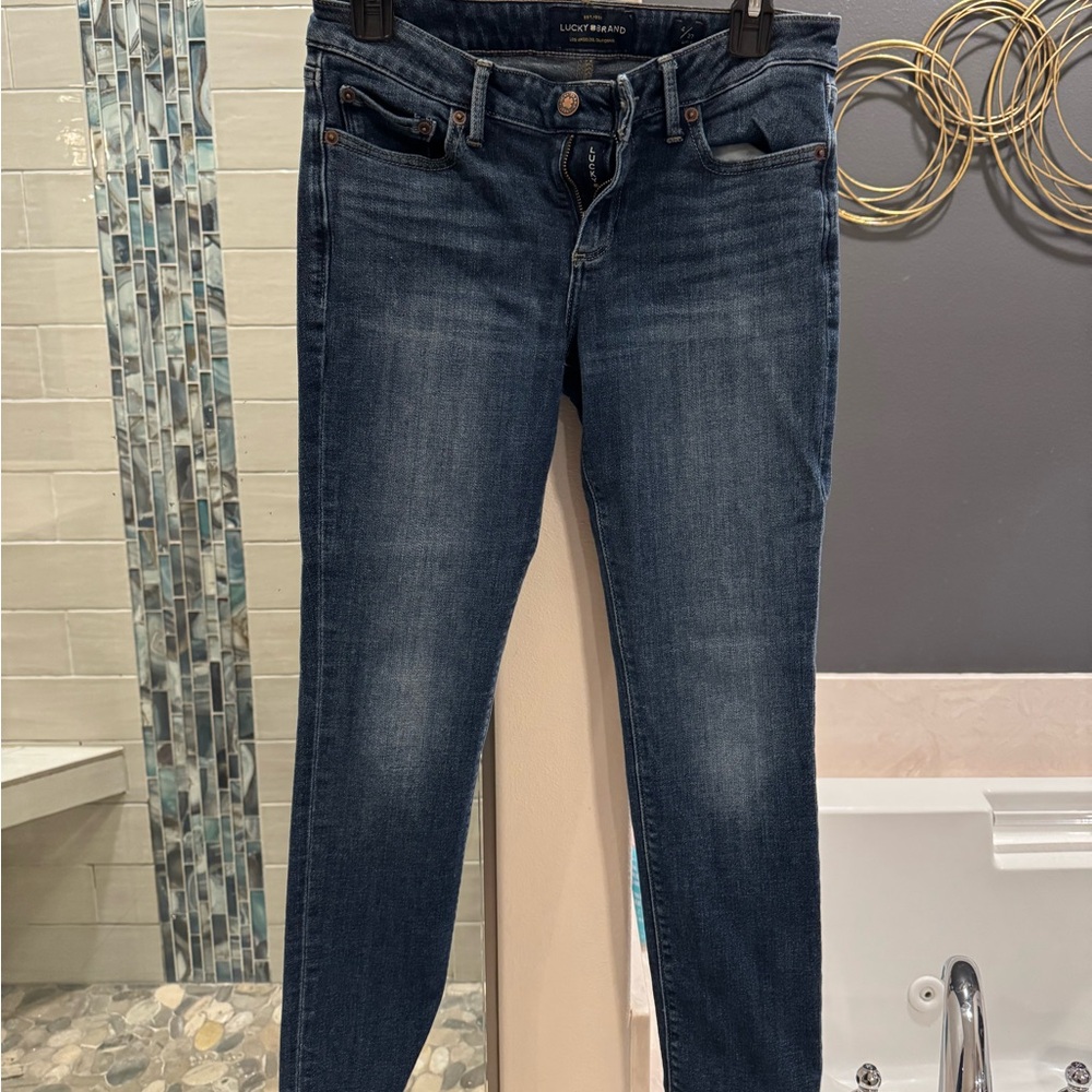 Lucky Brand Blue Skinny Jeans Classic Style